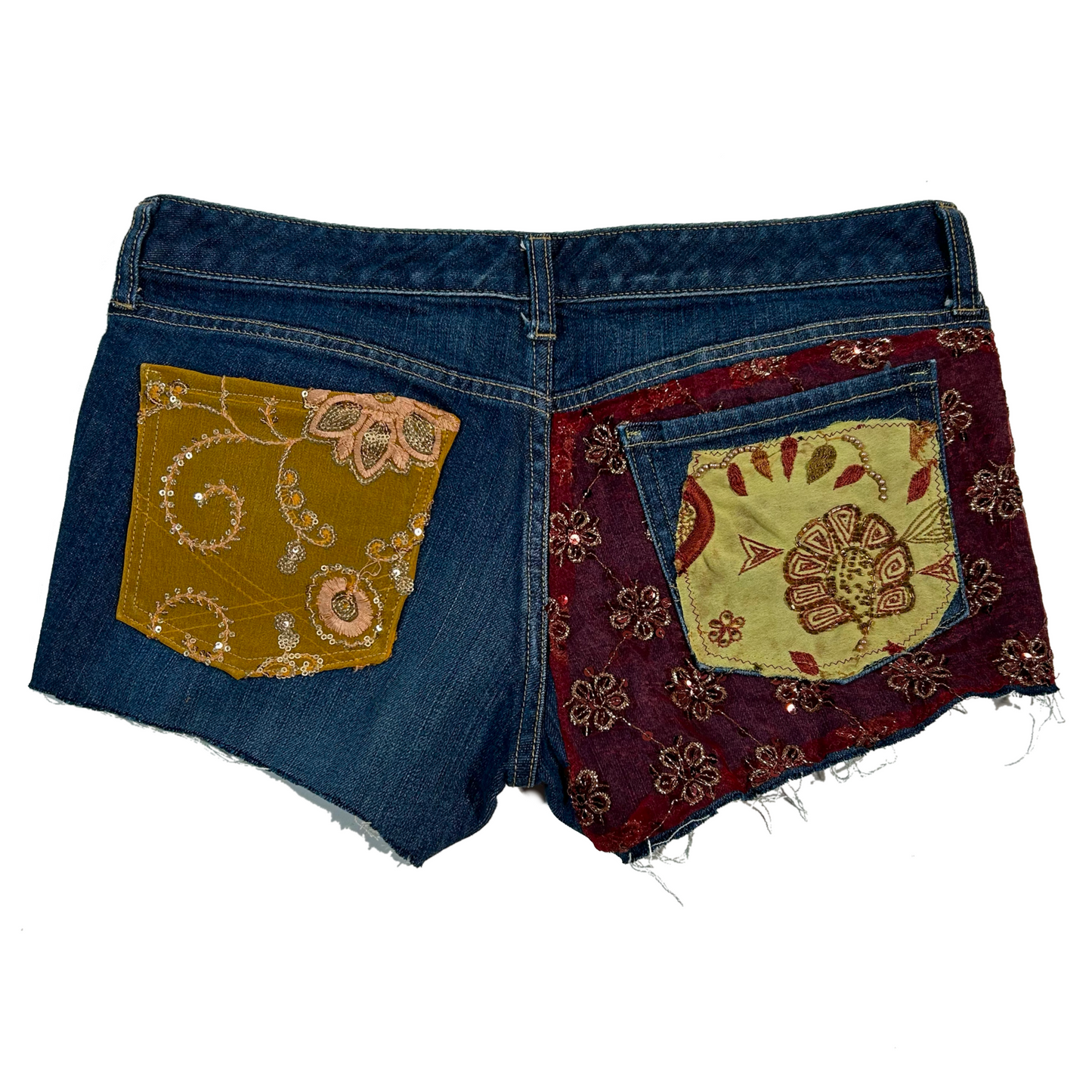 “RUBY” Embellished Mini Shorts
